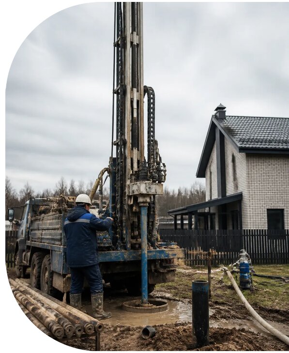 Бурение скважин на воду под ключ в Устях-Лабинске от 122592 р. | АПаруса-Улб